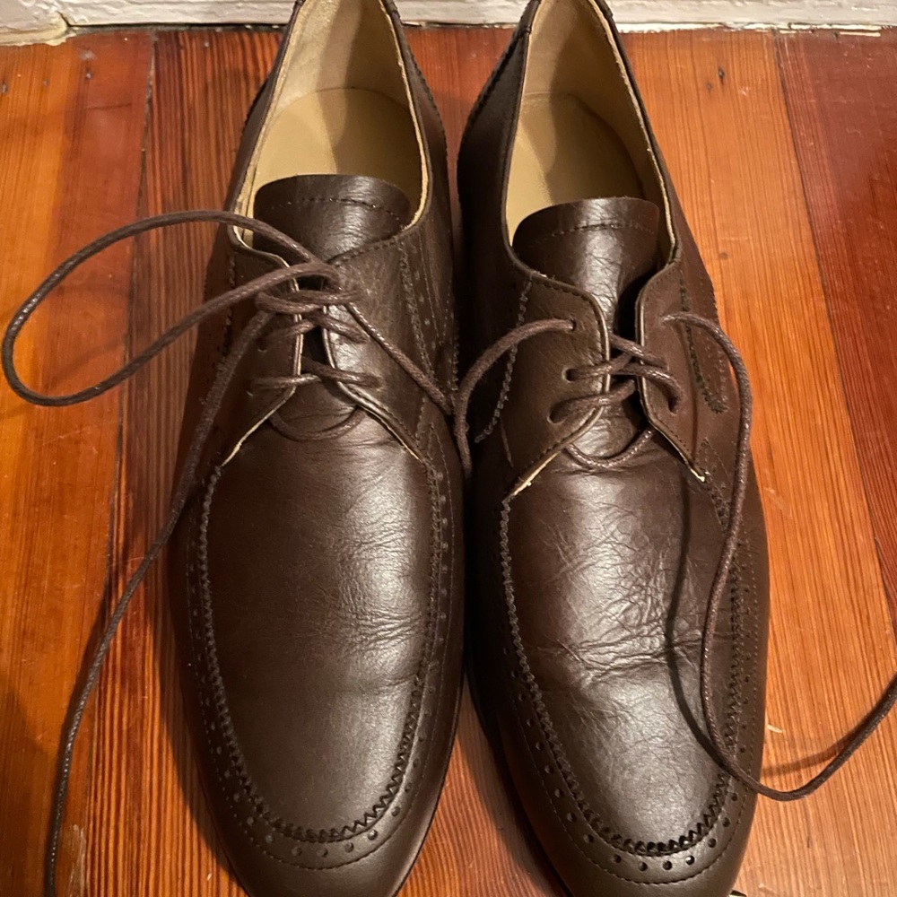 Christy Dawn loafers size 8 brown